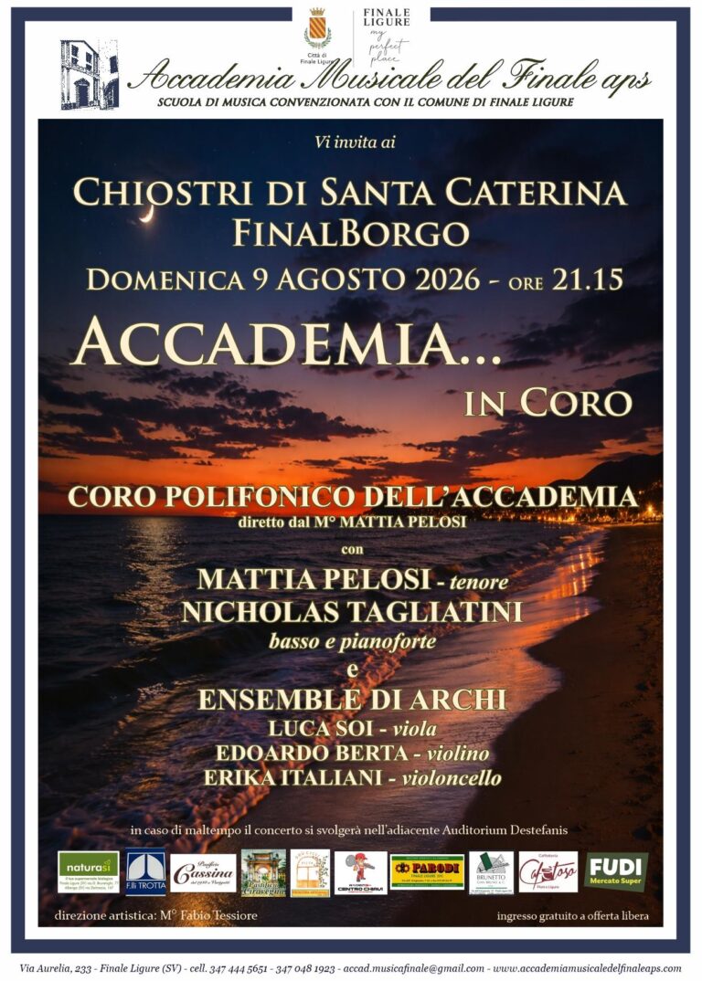 Accademia in coro…