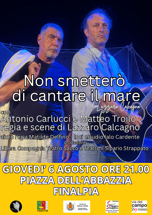 FINALPIA 2026: Non smetterò di cantare il mare