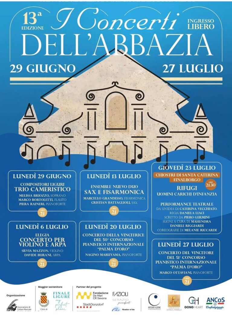 Concerti dell’Abbazia: Concerto del vincitore della 51° “Palma d’Oro”