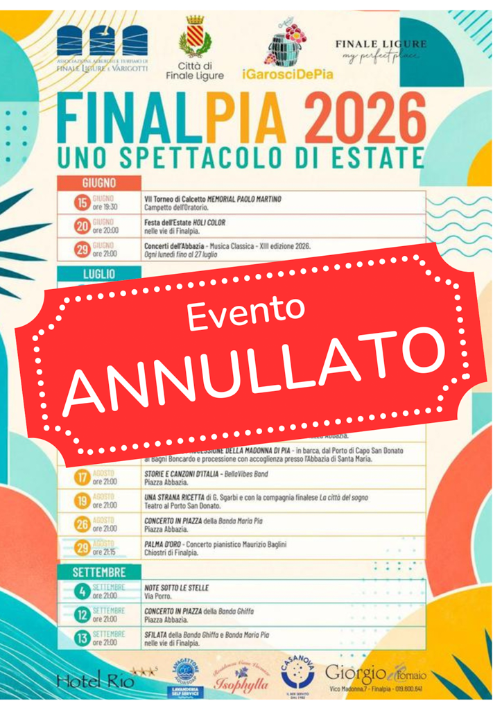 FINALPIA 2026: Una strana ricetta, di G. Sgarbi