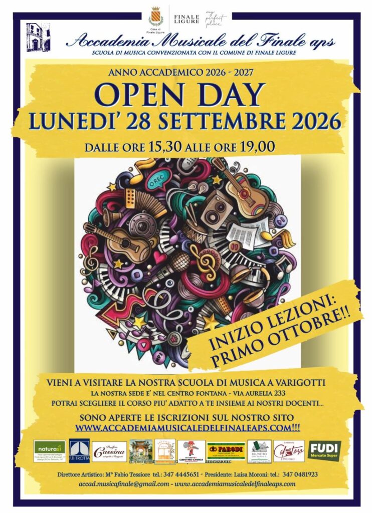 OPEN DAY – Accademia Musicale del Finale APS