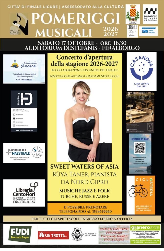 Pomeriggi Musicali 2026: Sweet waters of Asia