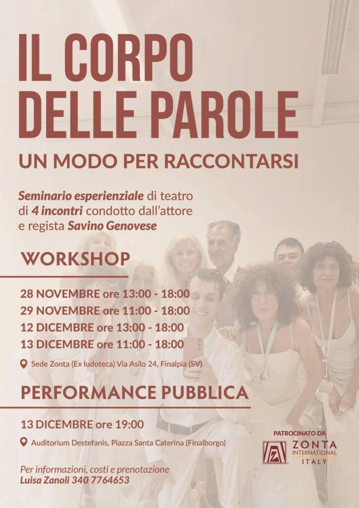 Il corpo delle parole