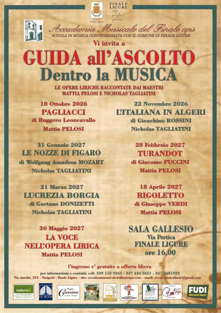 Guida all’ascolto. Dentro la musica: Pagliacci