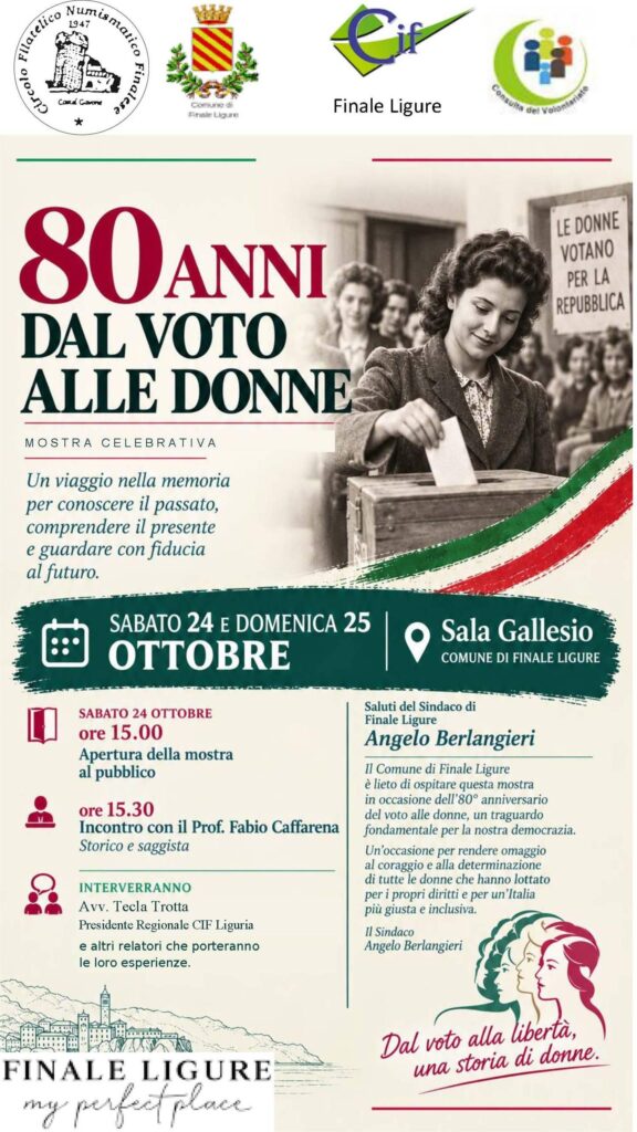 80 anni dal voto alle donne